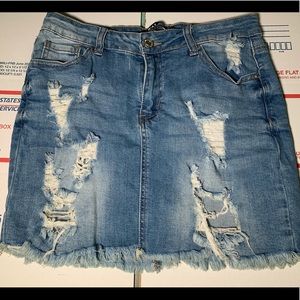 Denim Skirt